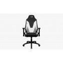 Aerocool Admiral Silla para videojuegos universal Asiento acolchado Negro, Gris, Blanco - 4710562758252