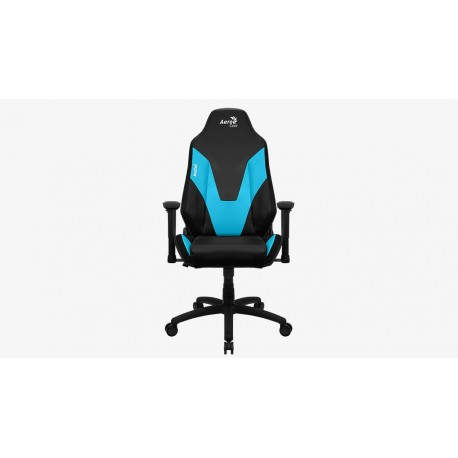 Aerocool Admiral Silla para videojuegos universal Asiento acolchado Negro, Azul - 4710562758245