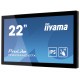 iiyama ProLite TF2234MC-B7X monitor pantalla táctil 54,6 cm (21.5'') 1920 x 1080 Pixeles Multi-touch Multi-usuario Negro