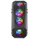 Mars Gaming MC51 Caja PC Gaming ATX Doble Cristal Templado 5xVentilador RGB Negro