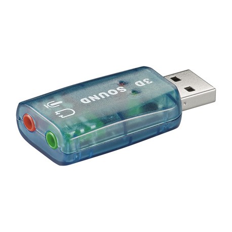 Goobay USB - Soundcard 2.0 OHL 2.0 canales - GOOBAY-95451