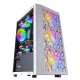 Mars Gaming MCMESHW Caja PC Gaming Micro ATX 3x Ventilador FRGB Blanco