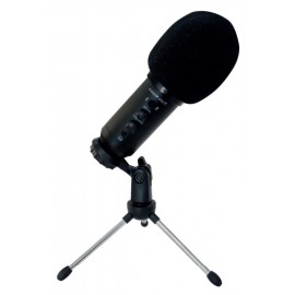 KeepOut XMICPRO200 micrófono Negro Micrófono de superficie para mesa