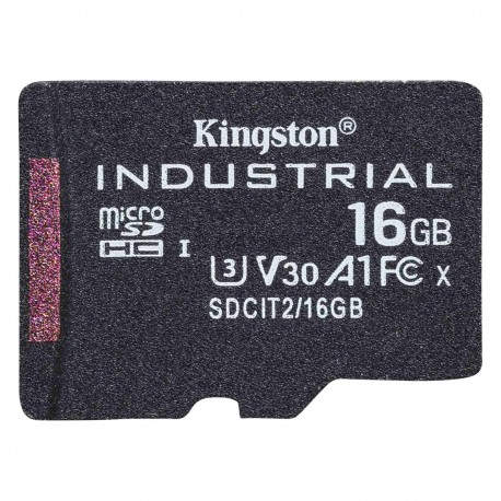 Kingston Technology Industrial memoria flash 16 GB MicroSDHC UHS-I Clase 10 - sdcit2/16gbsp