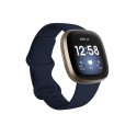 Fitbit Versa 3 AMOLED Azul, Oro GPS (satélite) - 811138039769