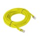 Lanberg PCU6-10CC-1000-Y cable de red 10 m Cat6 U/UTP (UTP) Amarillo