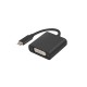 Lanberg AD-UC-DV-01 Adaptador gráfico USB 3840 x 2160 Pixeles Negro