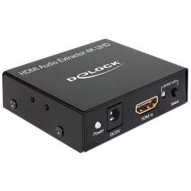 DeLOCK 62692 Receptor AV Negro extensor audio/video