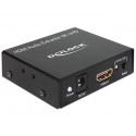 DeLOCK 62692 Receptor AV Negro extensor audio/video