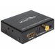 DeLOCK 62692 Receptor AV Negro extensor audio/video