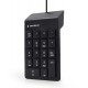 Gembird KPD-U-02 teclado numérico PC USB Negro
