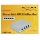 DeLOCK 87588 Unmanaged network switch Beige switch