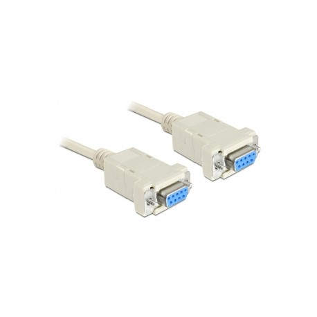 DeLOCK Sub-D9 3m 3m Sub-D9 Sub-D9 Beige cable de serie - 84169