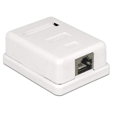 DeLOCK 86169 RJ-45 Blanco toma de corriente
