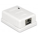 DeLOCK 86169 RJ-45 Blanco toma de corriente
