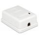 DeLOCK 86169 RJ-45 Blanco toma de corriente