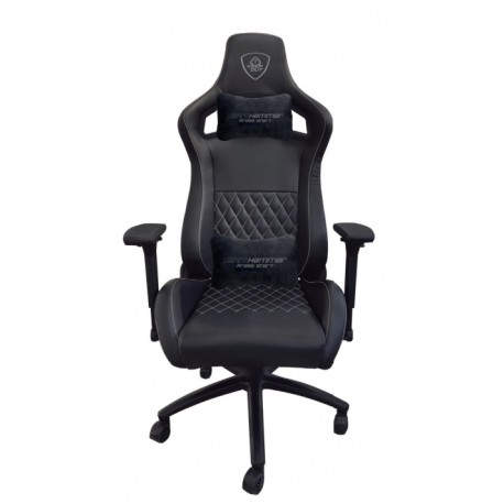 KeepOut XSPROHAMMER Silla para videojuegos universal Asiento acolchado Negro, Gris