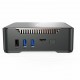 Leotec LEMPC02 PCs/estación de trabajo DDR3-SDRAM mini PC 4 GB 64 GB eMMC Windows 10 Pro Negro - MINIPC 2 J3455