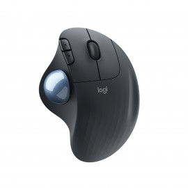 Logitech Ergo M575 for Business ratón mano derecha RF inalámbrica + Bluetooth Trackball 2000 DPI - 910-006221