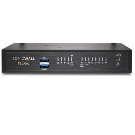 SonicWall TZ270 cortafuegos (hardware) 2000 Mbit/s - 02-ssc-6447