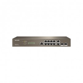 Tenda TEG5312F switch Gestionado L3 Gigabit Ethernet (10/100/1000) 1U Marrón
