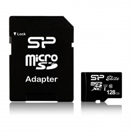 Silicon Power Elite memoria flash 128 GB MicroSDXC Clase 10 UHS-I - SP128GBSTXBU1V10SP