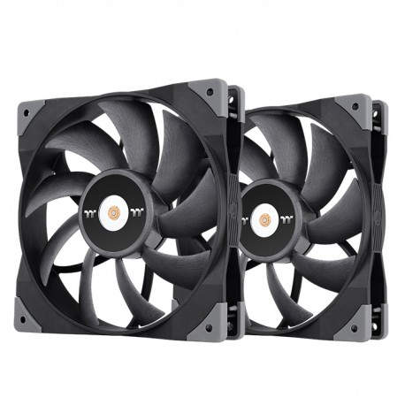 Thermaltake TOUGHFAN 14 Carcasa del ordenador Ventilador 14 cm Negro 2 pieza(s)