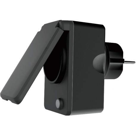 Denver PLO-109 enchufe inteligente Negro