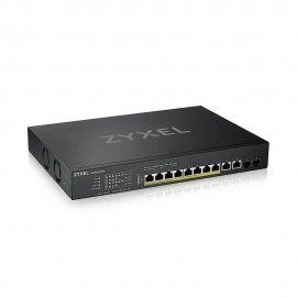 Zyxel XS1930-12HP-ZZ0101F switch Gestionado L3 10G Ethernet (100/1000/10000) Negro Energía sobre Ethernet (PoE)