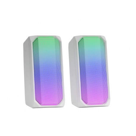 Mars Gaming MSRGBW Altavoz Bluetooth RGBW 15W Blanco - MSRGBW