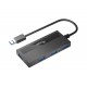 Equip 128956 hub de interfaz USB 3.2 Gen 1 (3.1 Gen 1) Type-A 5000 Mbit/s Negro - 12895607101
