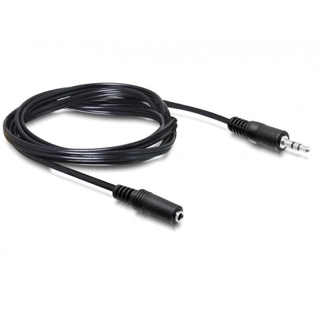 Cable Audio Stereo jack 3.5 mm macho   hembra 3mt - 84002
