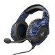 Trust GXT 488 Forze PS4 Auriculares Diadema Conector de 3,5 mm Negro, Azul - 23532