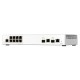 QNAP QSW-M2108R-2C switch Gestionado L2 Gigabit Ethernet (10/100/1000) Energía sobre Ethernet (PoE) Blanco