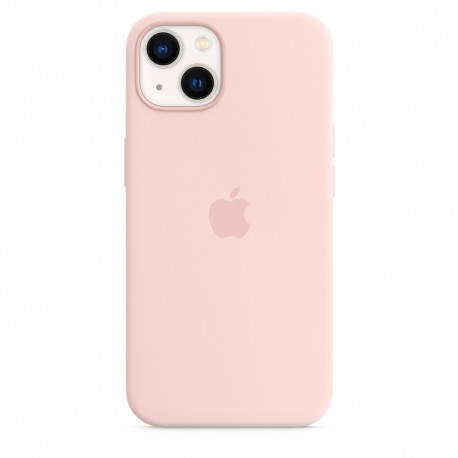 Apple iPhone 13 Silicone Case with MagSafe – Chalk Pink 194252780862