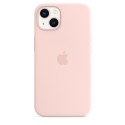 Apple iPhone 13 Silicone Case with MagSafe – Chalk Pink 194252780862