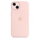 Apple iPhone 13 Silicone Case with MagSafe – Chalk Pink 194252780862
