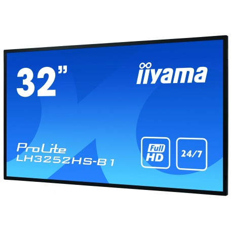 iiyama LH3252HS-B1 pantalla de señalización Pantalla plana para señalización digital 80