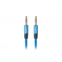 Lanberg CA-MJMJ-10CU-0030-BL cable de audio 3 m 3,5mm Azul
