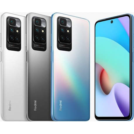 Xiaomi Redmi 10 16,5 cm (6.5'') SIM doble MIUI 12.5 4G USB Tipo C 4 GB 128 GB 5000 mAh Blanco - mzb09pheu