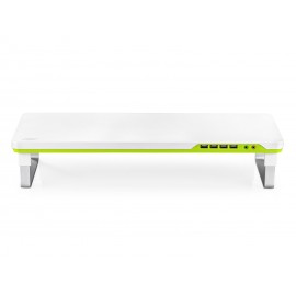 DeepCool M-Desk F1 68,6 cm (27'') Independiente Verde, Blanco - dp-ms-mdf1
