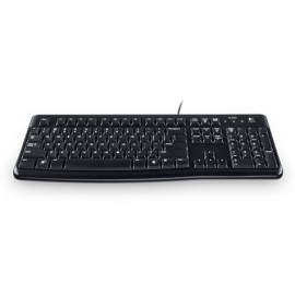 Logitech K120 teclado USB QWERTZ Checa Negro - 920-002641