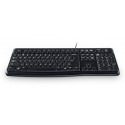 Logitech K120 teclado USB QWERTZ Checa Negro - 920-002641