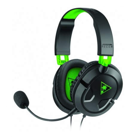 Turtle Beach Ear Force Recon 50X Binaurale Diadema Negro, Verde auricular con micrófono - TB023035