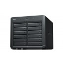 Synology DX1215II caja para disco duro externo Carcasa de disco duro/SSD Negro 2.5/3.5''