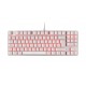 Mars Gaming MKREVOPRO Blanco, Teclado Gaming Mecánico TKL + Pad Numérico, Español - MKREVOPROWRES