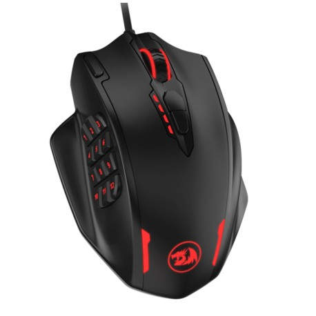 REDRAGON M908 IMPACT ratón mano derecha USB tipo A Laser 12400 DPI