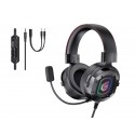 Conceptronic ATHAN03B auricular y casco Auriculares Alámbrico Diadema Juego Negro