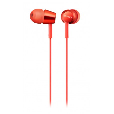 Sony MDR-EX155AP Auriculares Alámbrico Dentro de oído Rojo