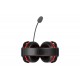 ABYSM AG700 Pro 7.1 Black Auriculares Alámbrico Diadema Juego Negro, Rojo - AB854001